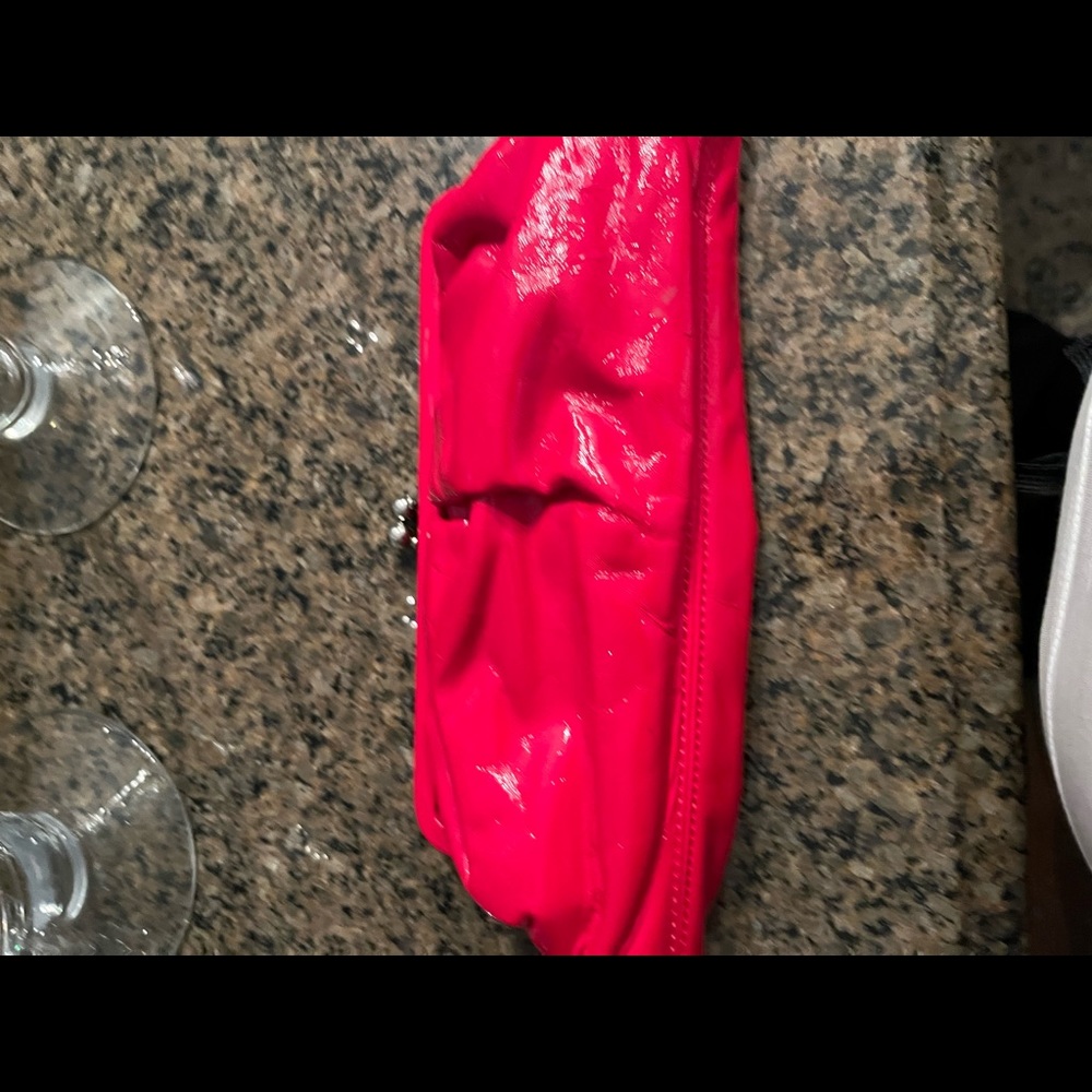 Red Clutch Handbag